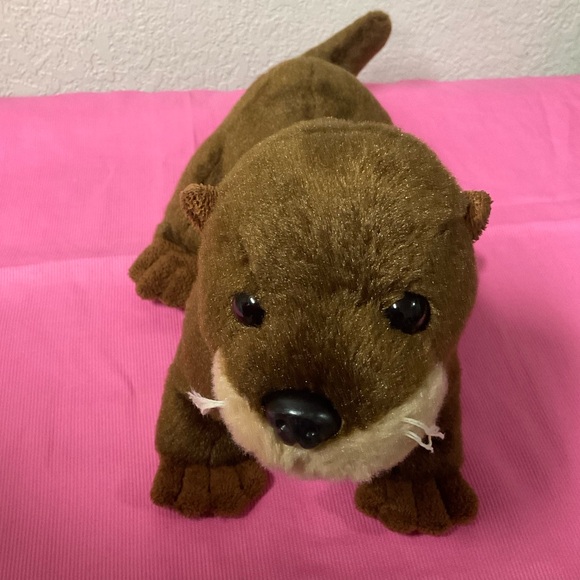 Aurora World Brown Sea Otter Plush - Destination Nation Stuffed Animal - Picture 1 of 5